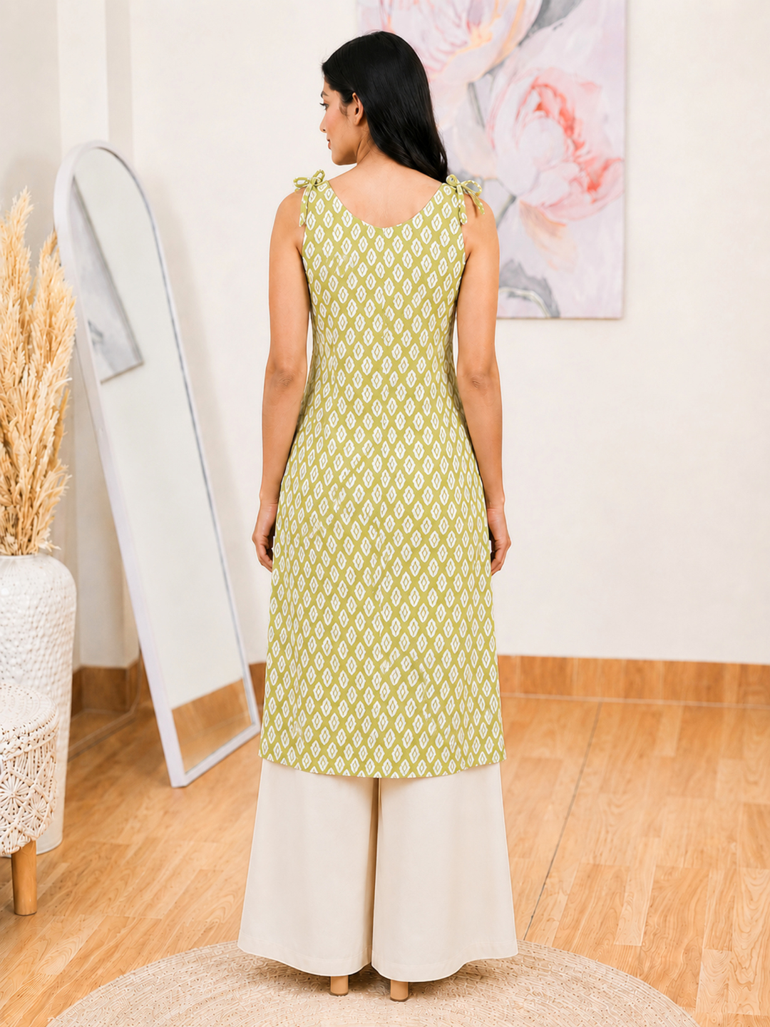 Cotton Easy Day Kurti – Everyday Relaxed Comfort (S–5XL)(Only Kurti)
