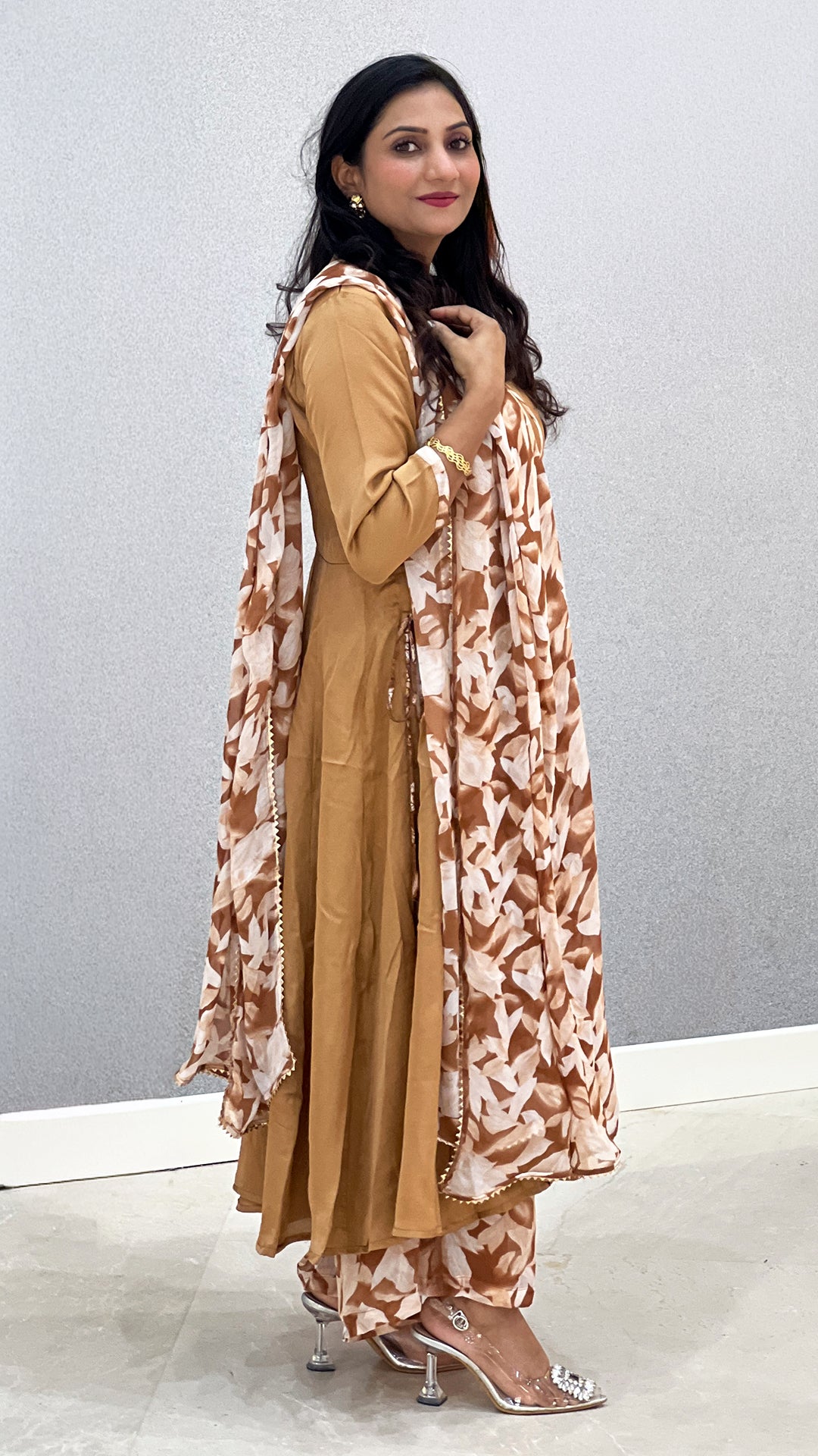 Golden Flaired Suit