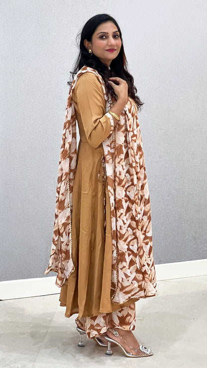 Golden Flaired Suit