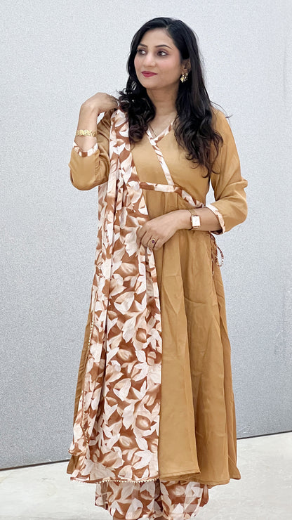 Golden Flaired Suit