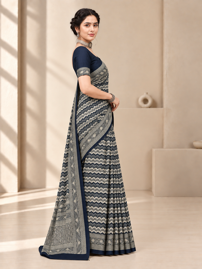Black Silk Banarasi Saree – Timeless Luxurious Elegance