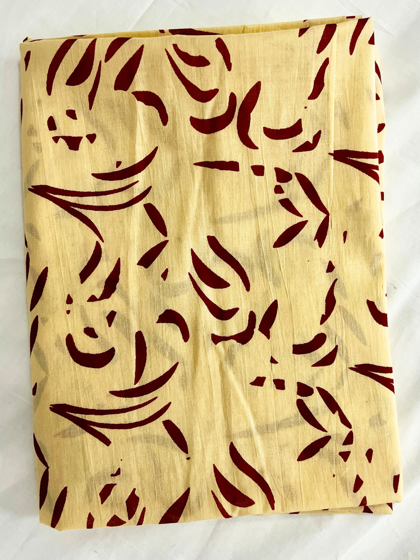 Cotton Geometric Striped Saree – Modern Artistic Casual Elegance (One Size)