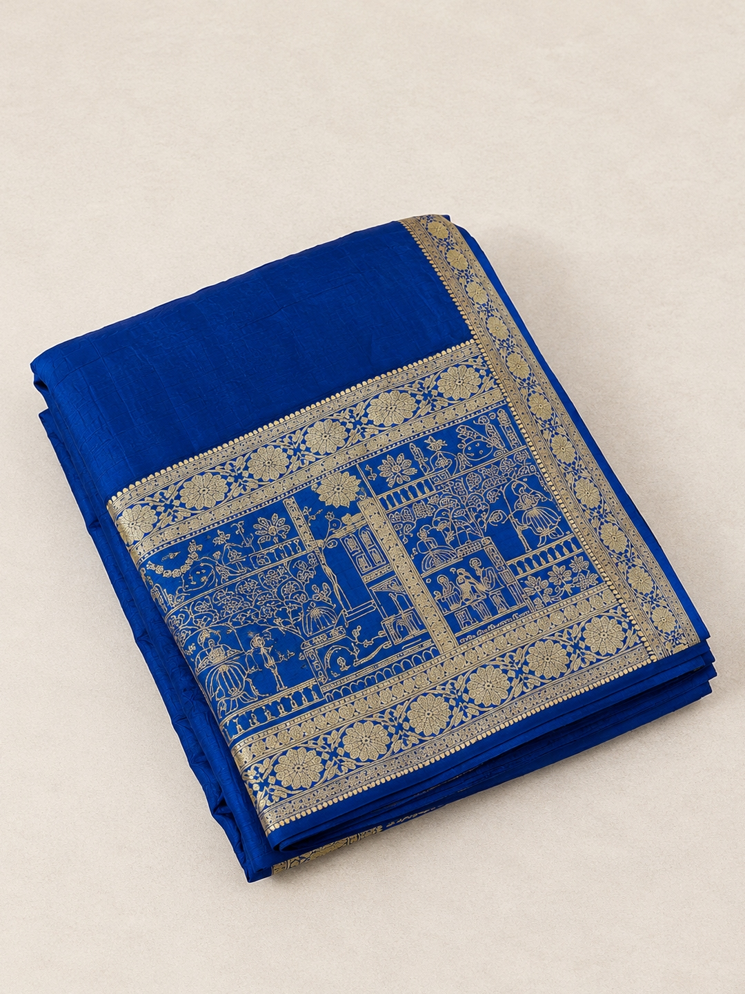 Blue Silk Saree