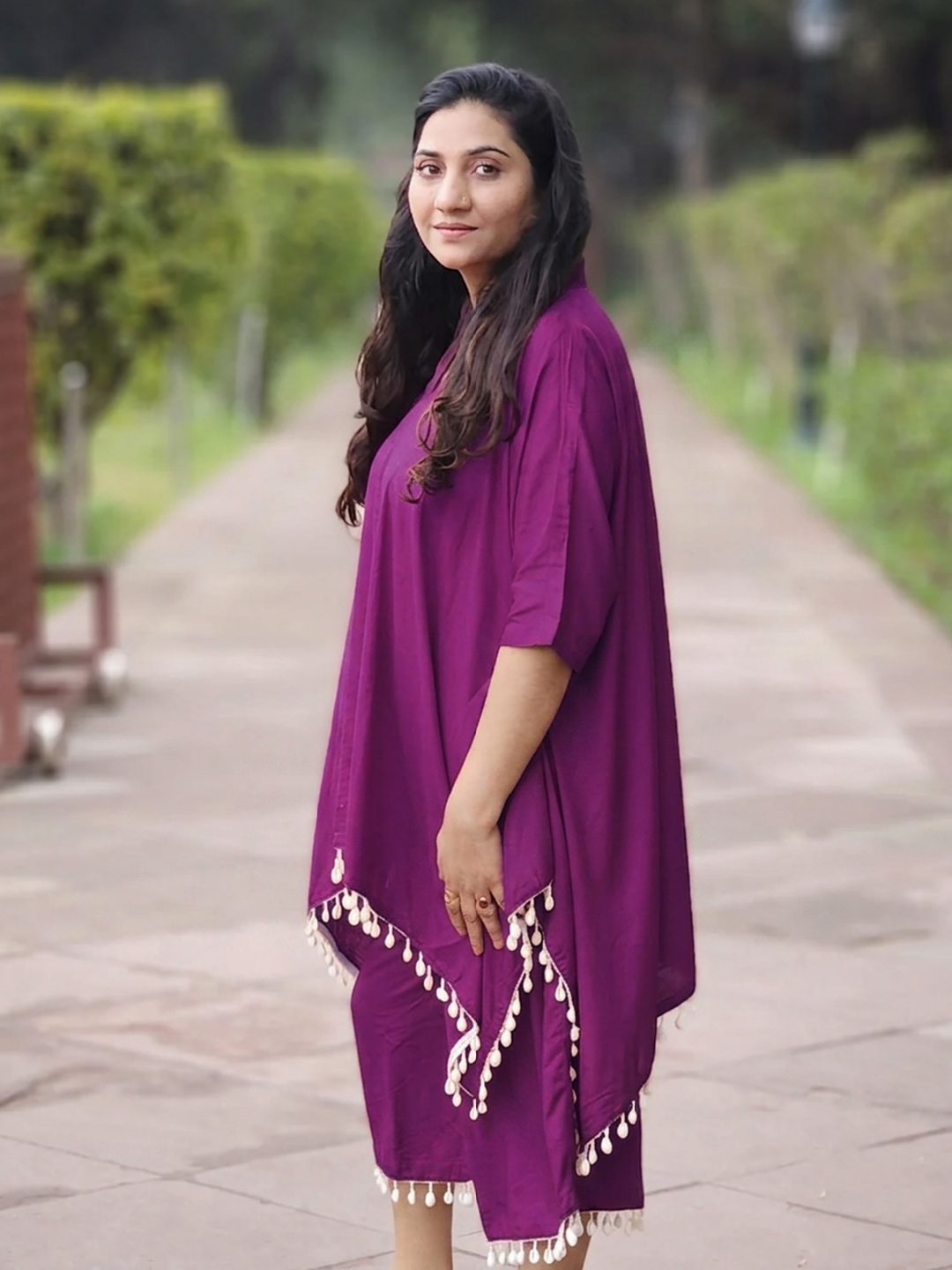 Cotton Vibrant Kaftan Capri Palazzo Set – Bold Comfort Co-Ord Elegance (S–5XL)