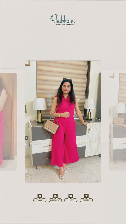 Fuchsia Power Co-ord Set