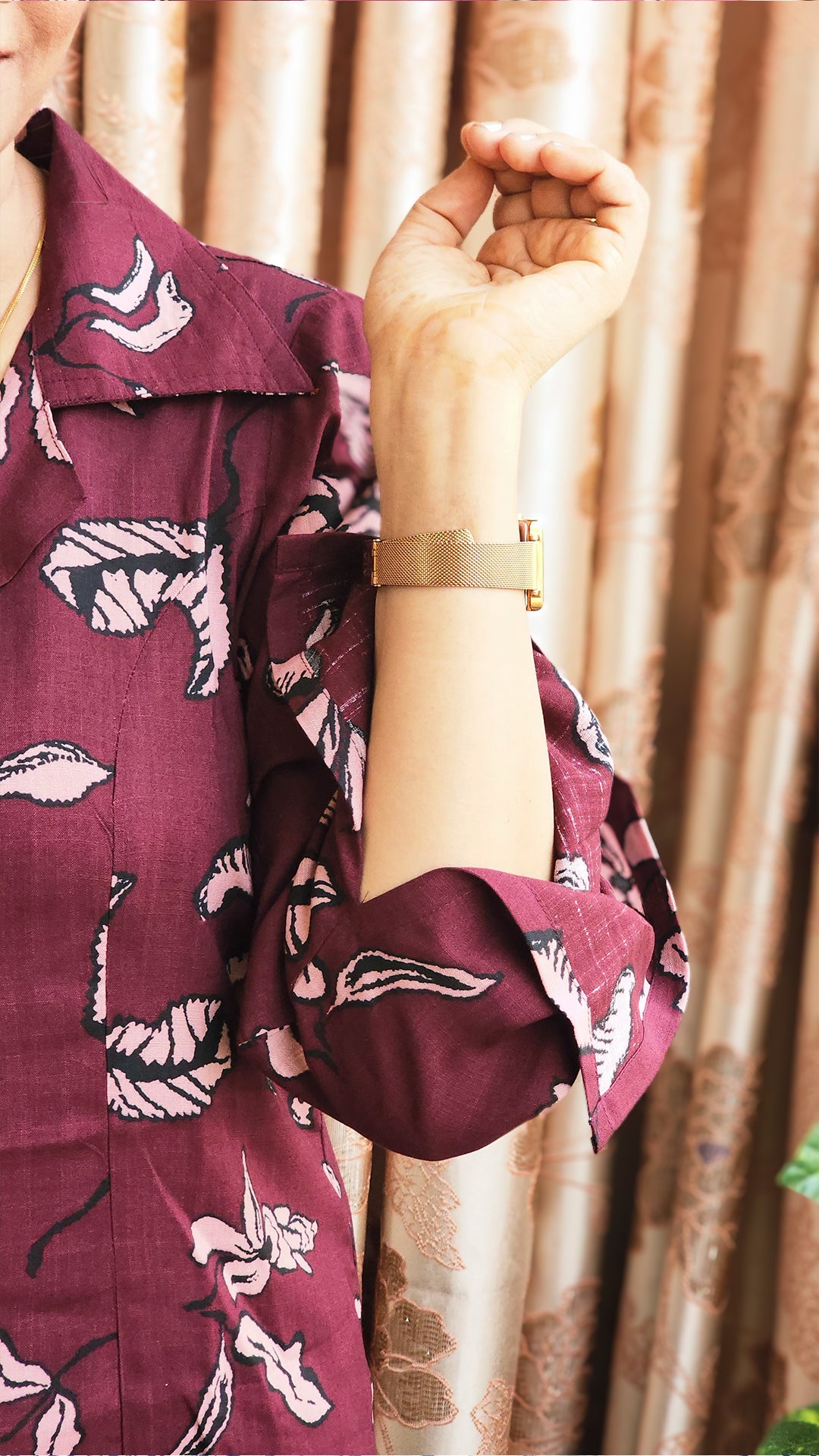 Women Tulip Pink Printed Shirt & Pant Co-ord Set – Soft Everyday Casual (S–5XL)